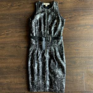 Michael Kors Black Metallic Dress